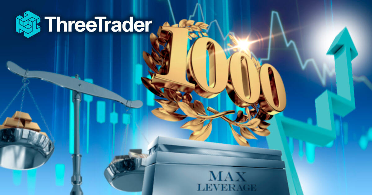 ThreeTraderが最大レバレッジを1,000倍に引き上げ！ | ThreeTrader | FXプラス™